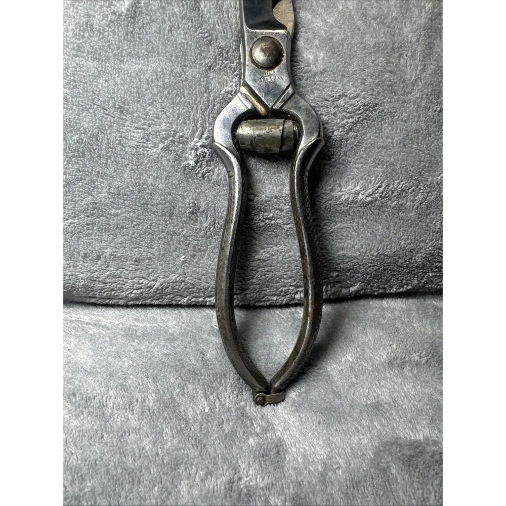 Vtg Stainless Steel Shears Scissors 10